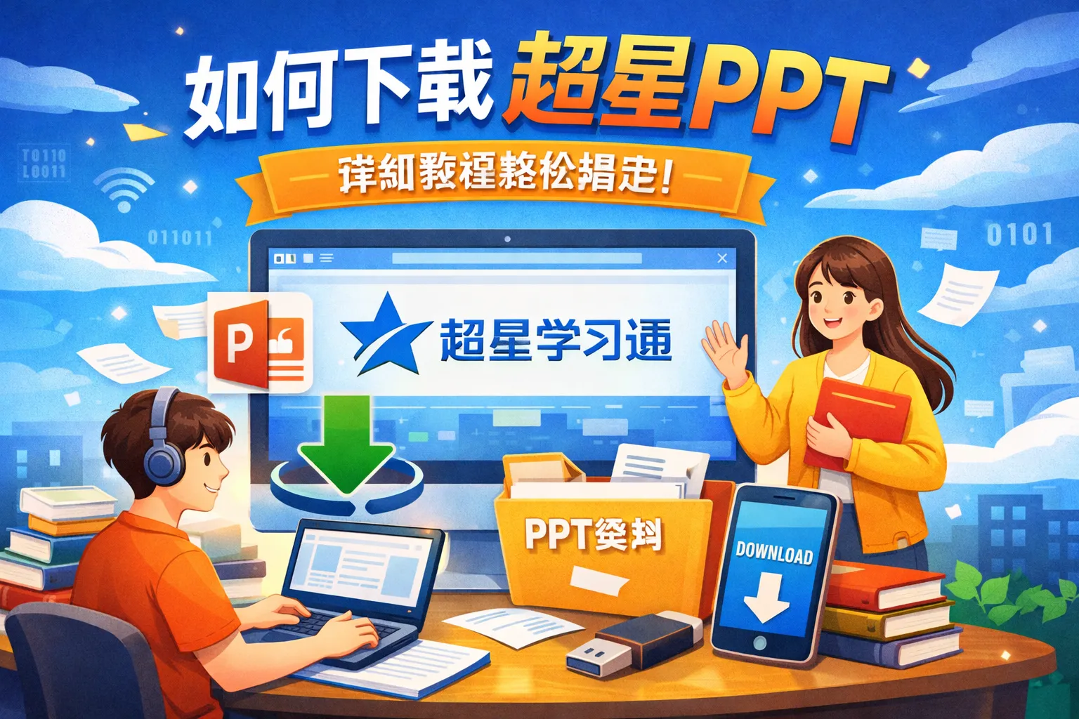 如何下载超星ppt