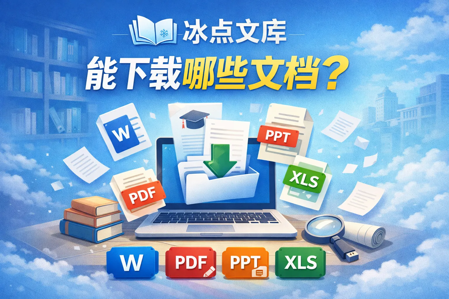 冰点文库能下载哪些文档