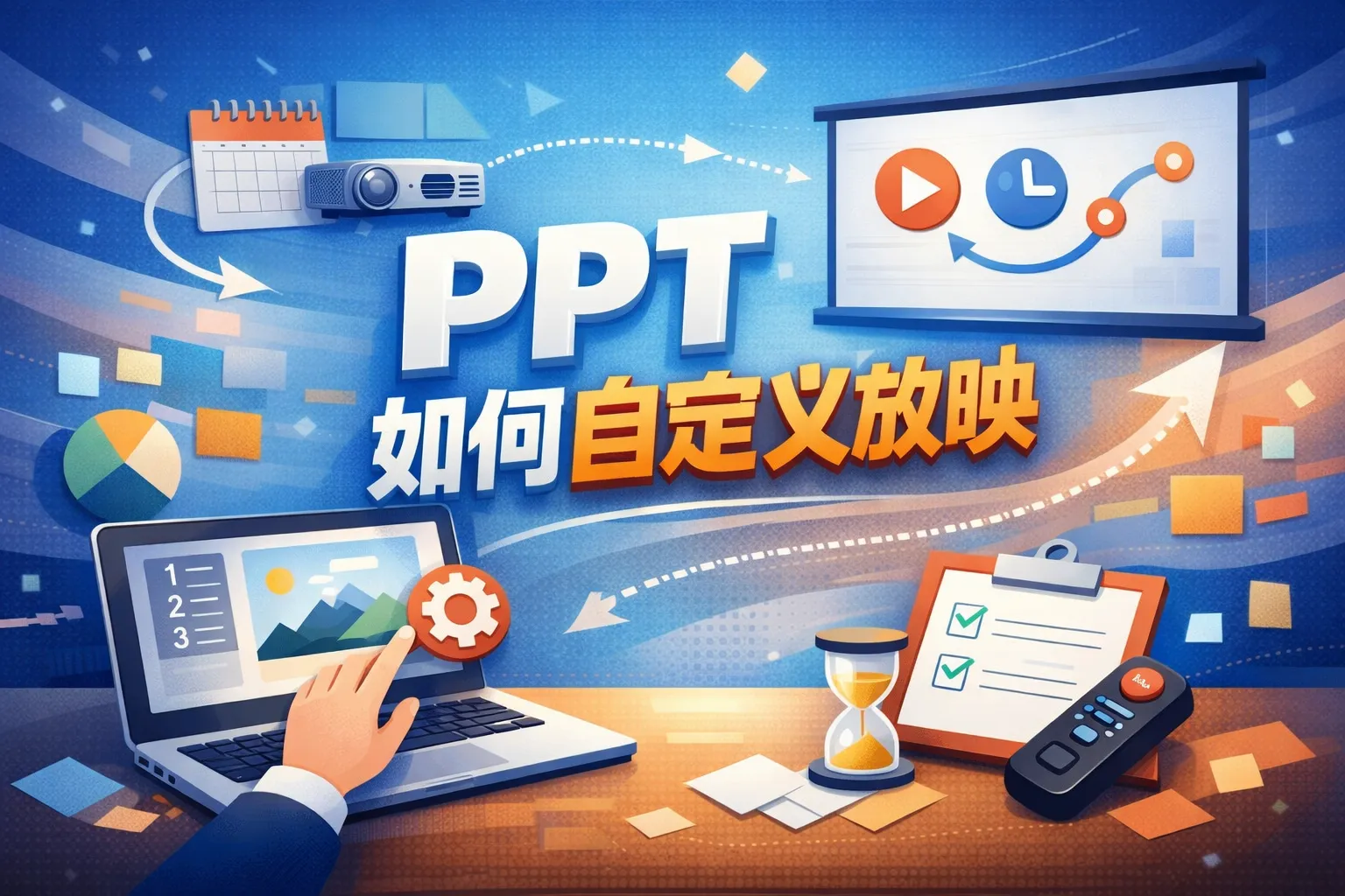 ppt 如何自定义放映