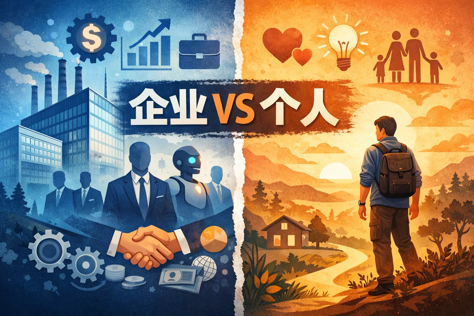 企业与人的区别在哪里