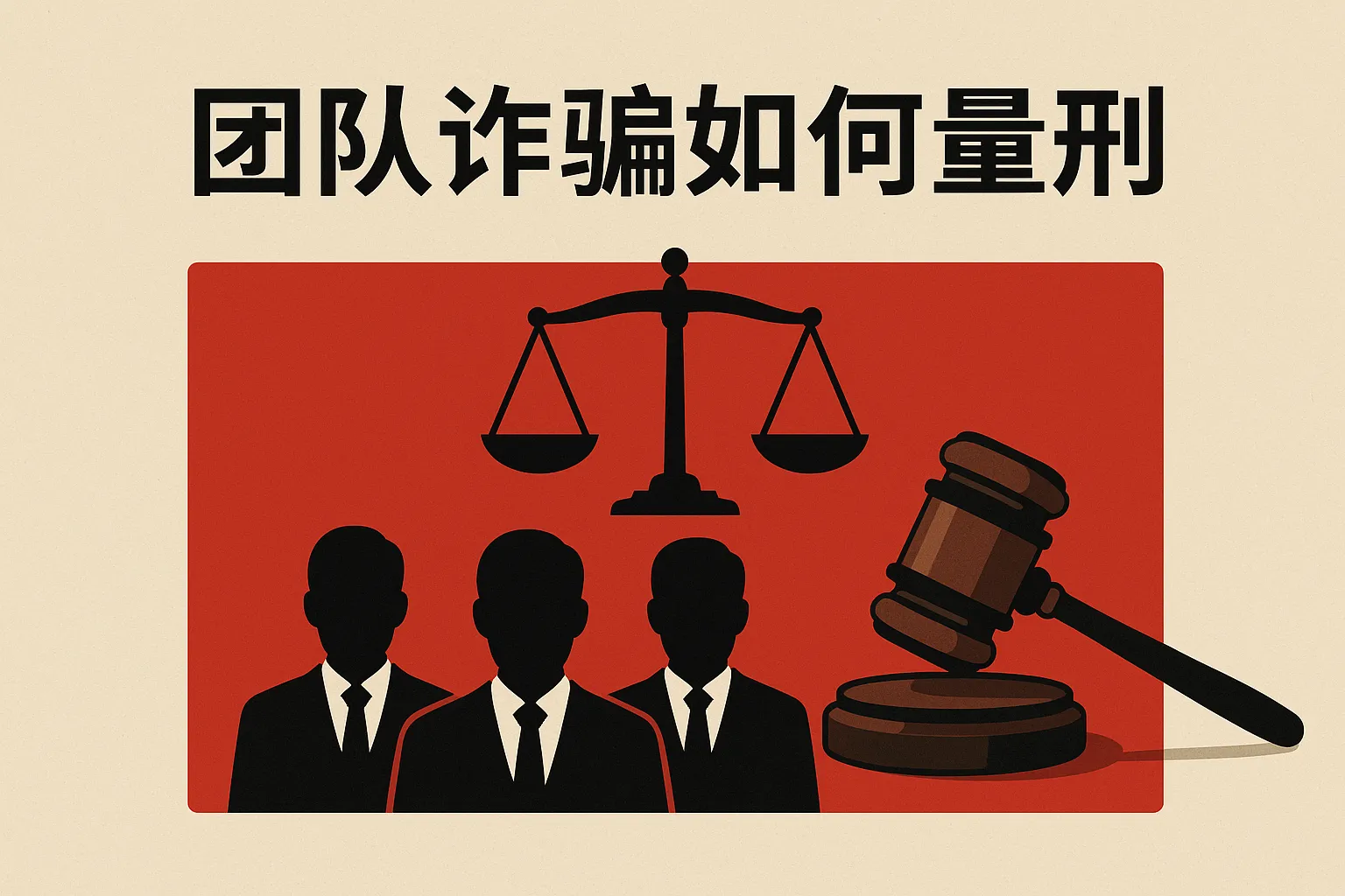 团队诈骗如何量刑