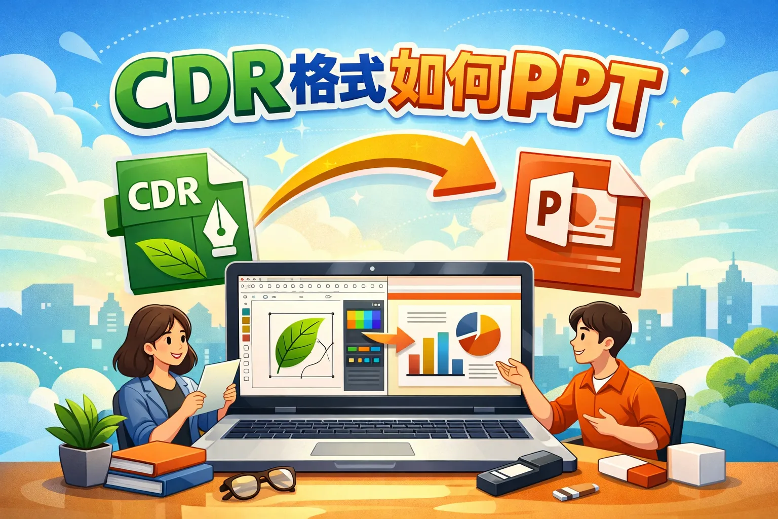 cdr格式如何ppt