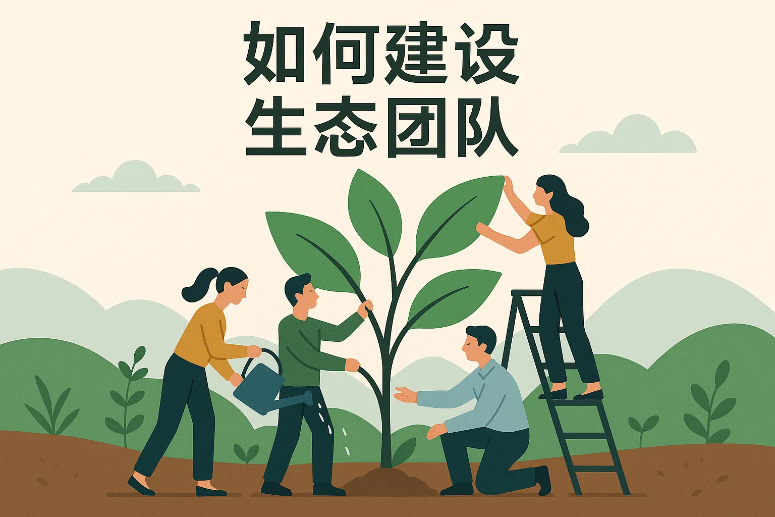 如何建设生态团队