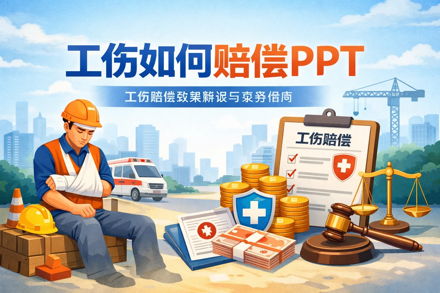 工伤如何赔偿ppt