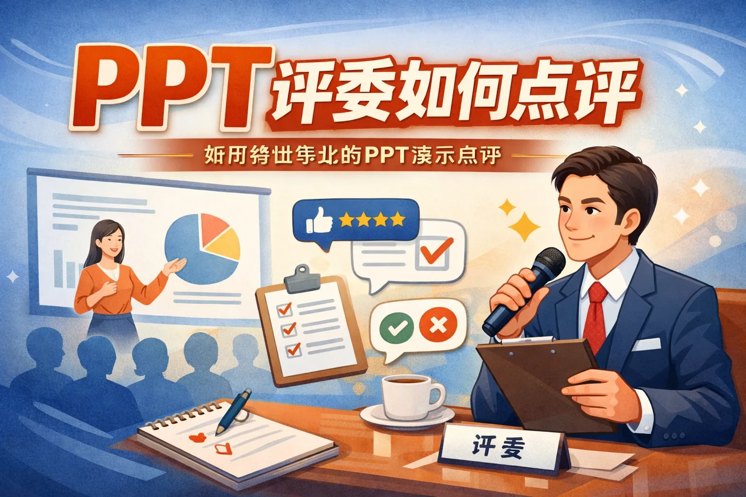 ppt评委如何点评