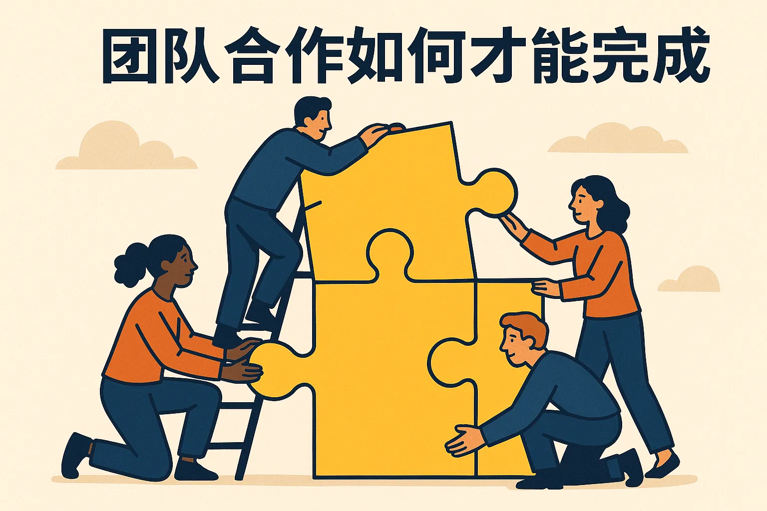 团队合作如何才能完成