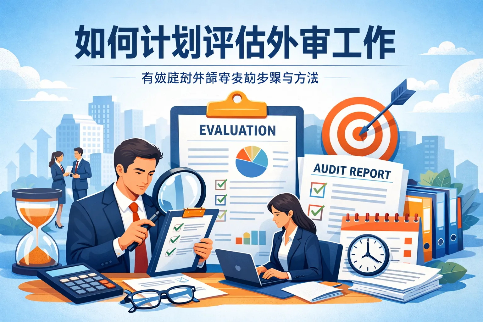如何计划评估外审工作