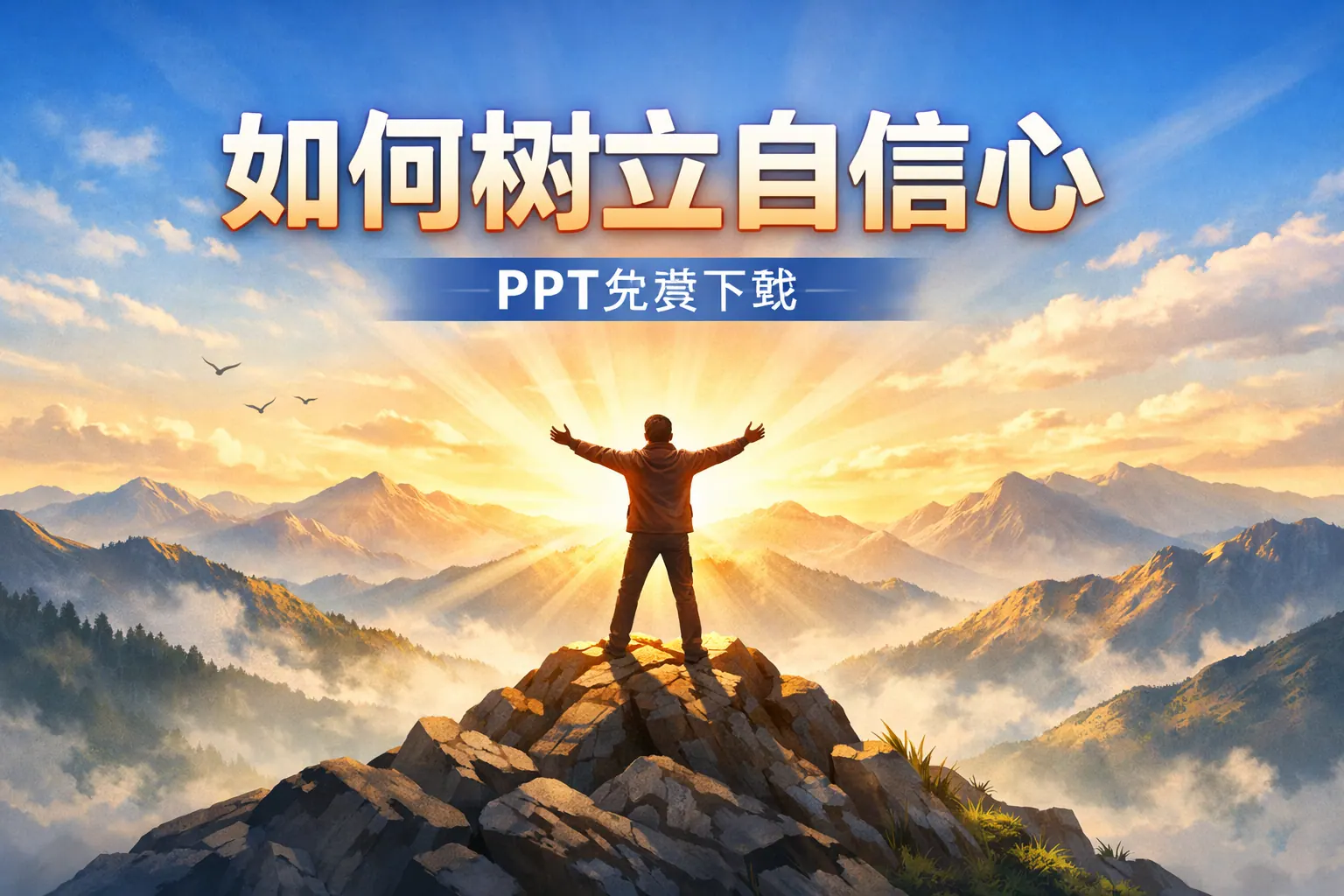 如何树立自信心ppt免费下载