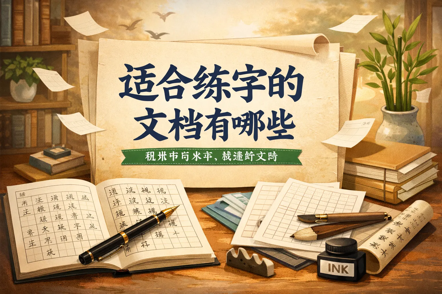 适合练字的文档有哪些