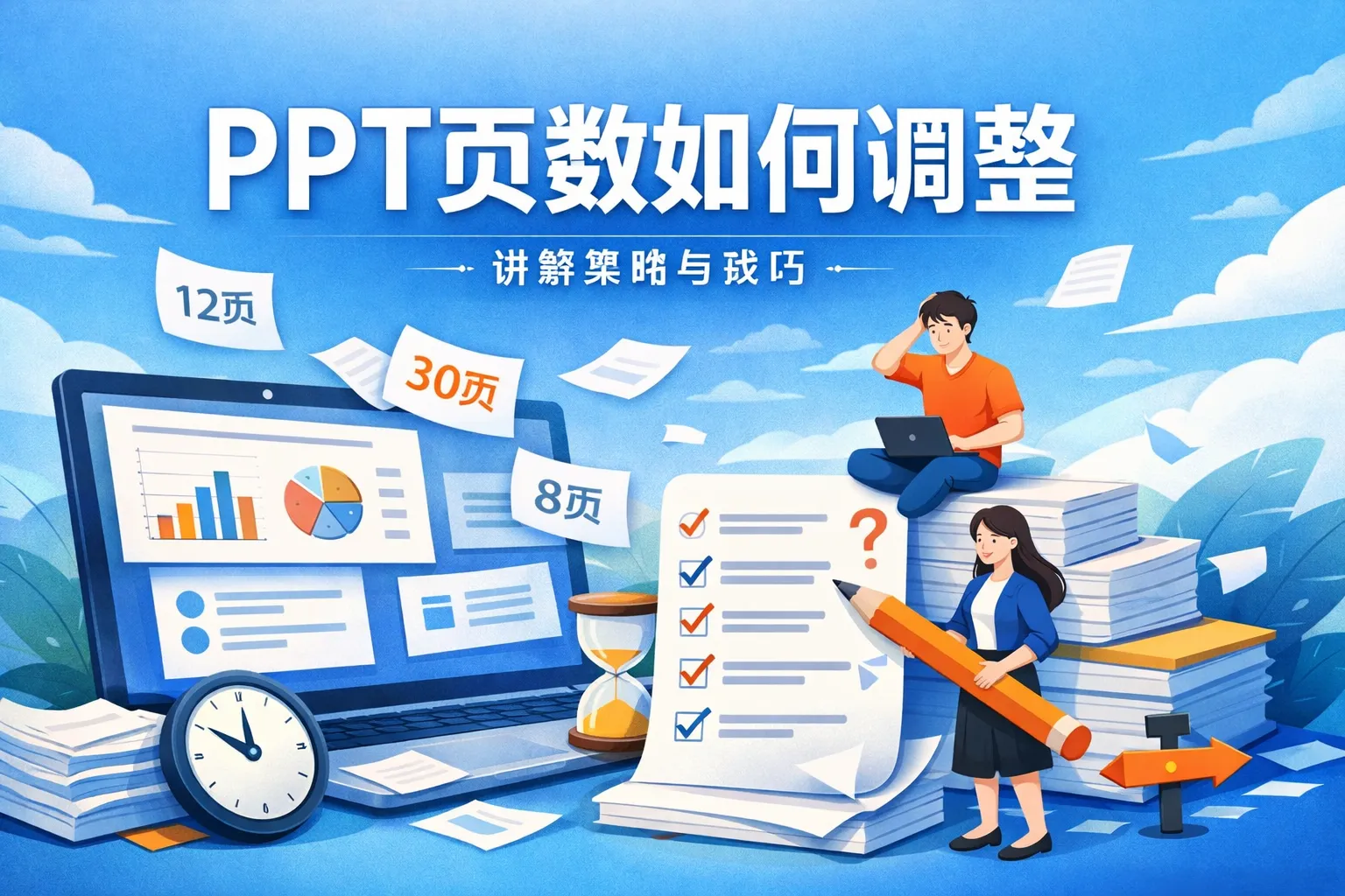 ppt页数如何调整