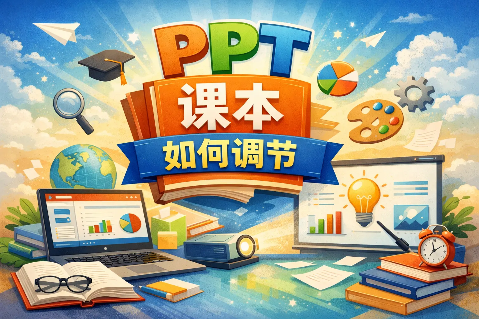 ppt课本如何调节