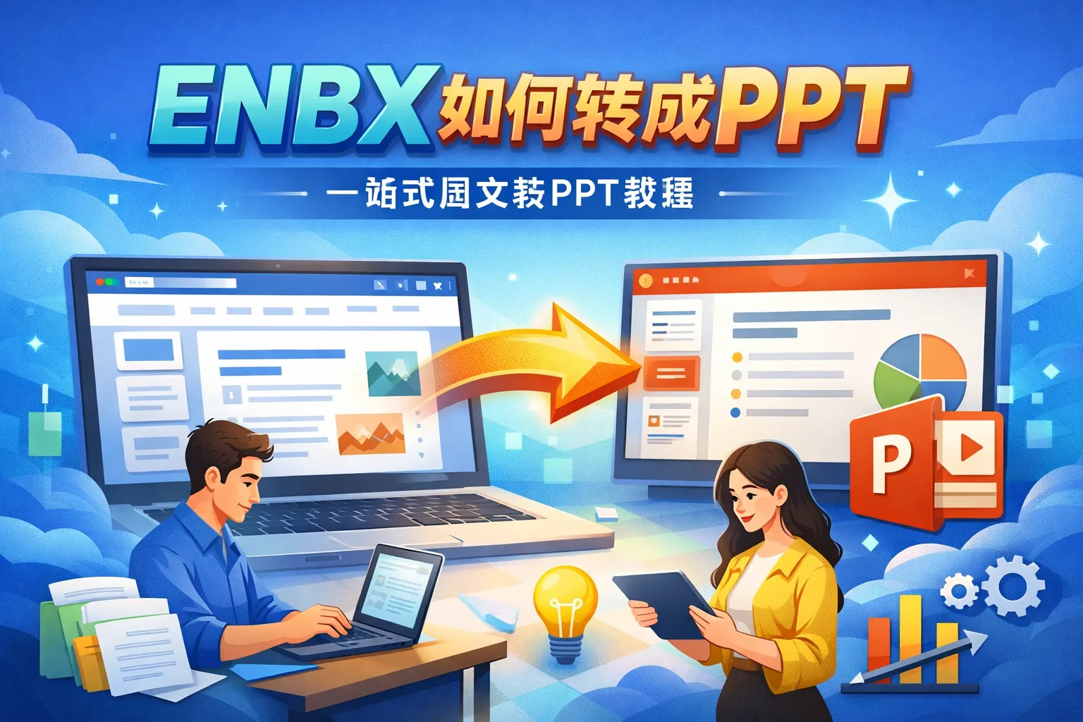 enbx如何转成ppt