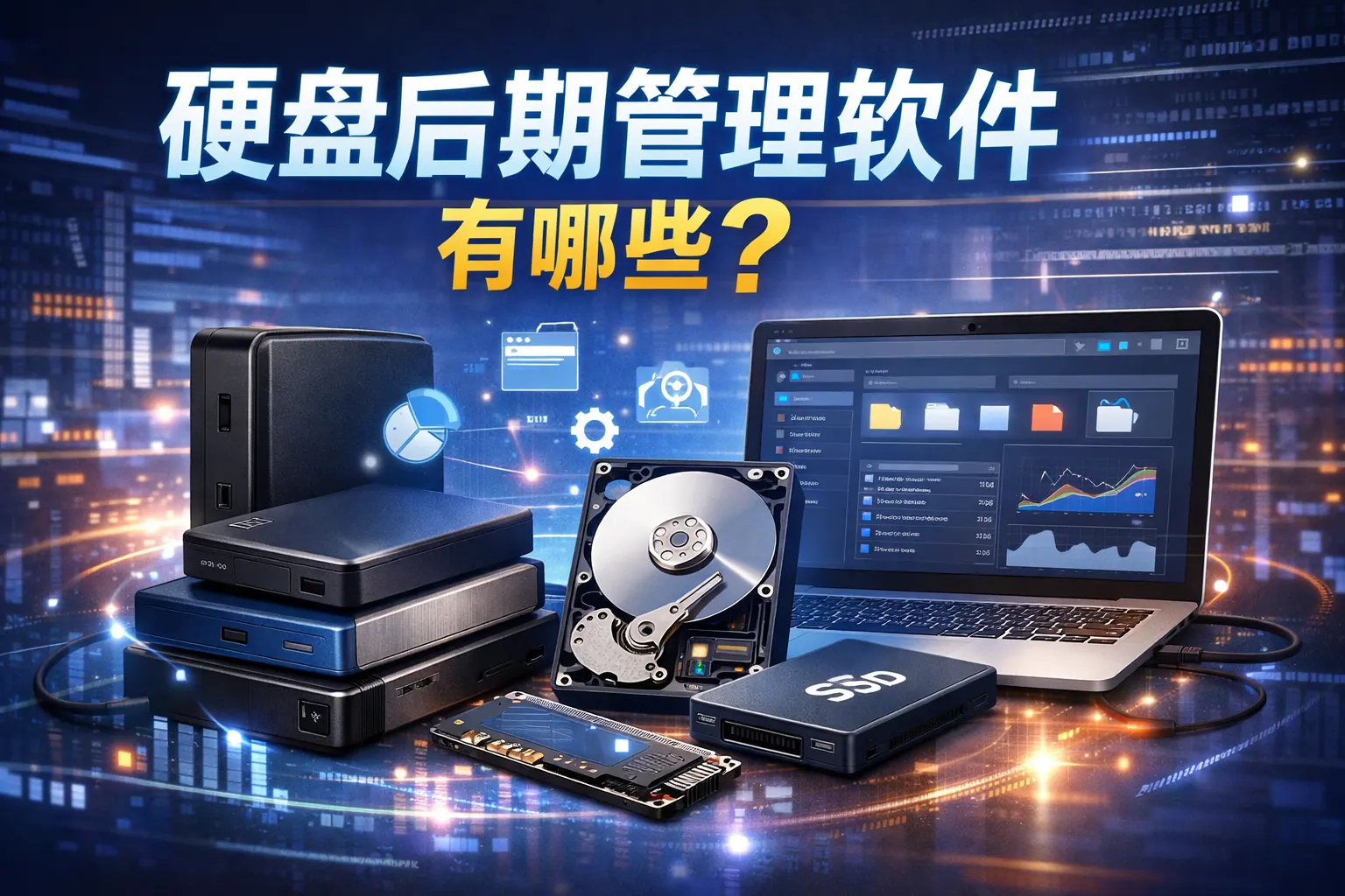 硬盘后期管理软件有哪些