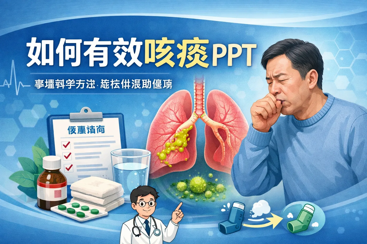 如何有效咳痰ppt