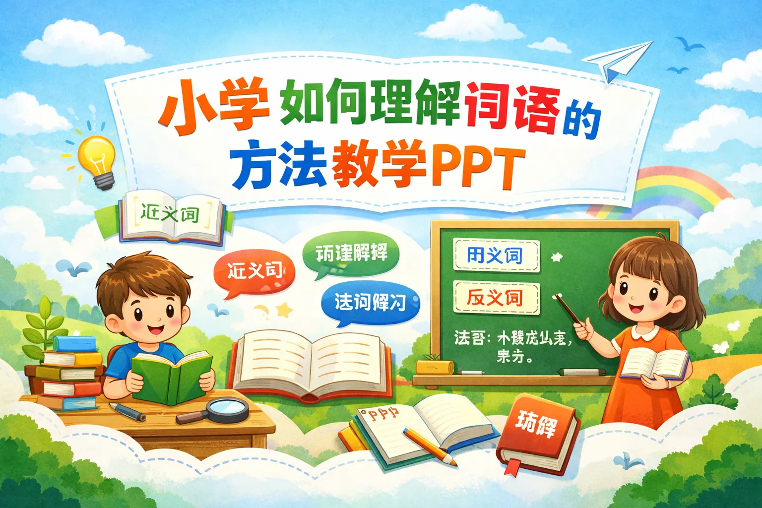 小学如何理解词语的方法教学ppt