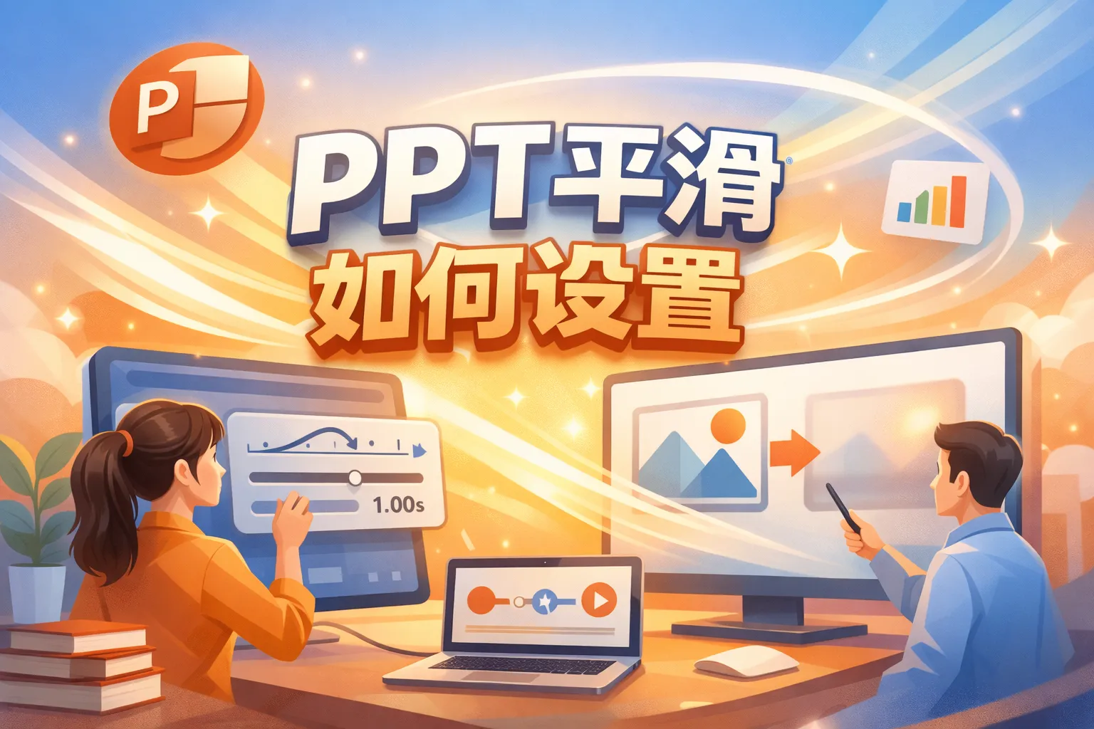 ppt平滑如何设置