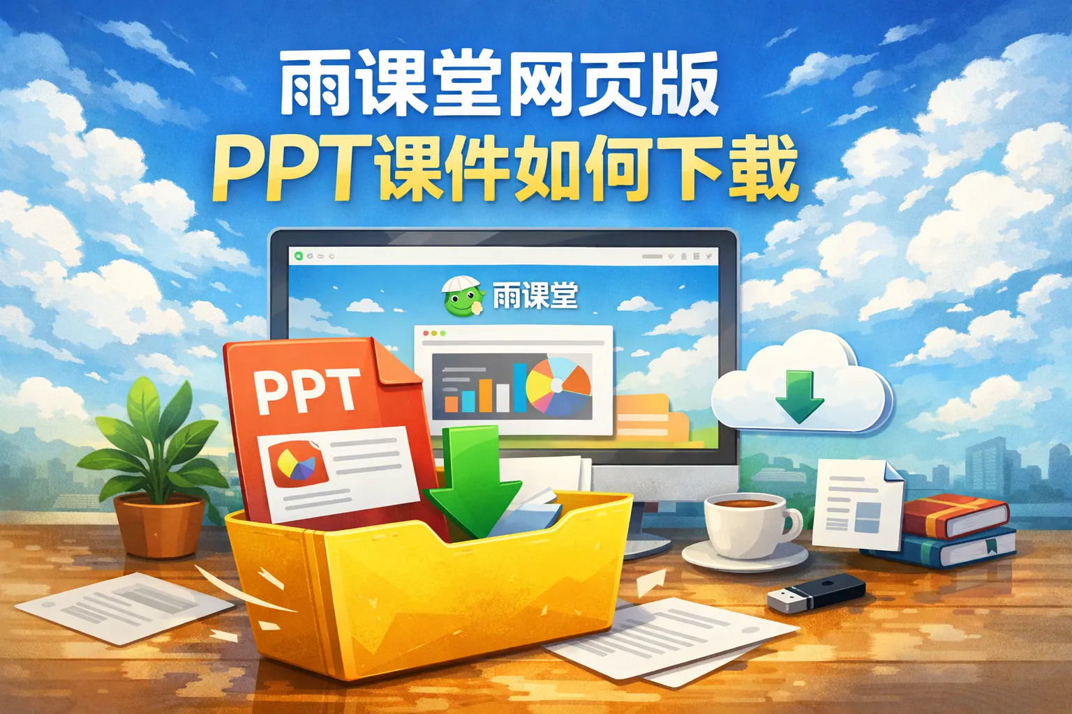 雨课堂网页版ppt课件如何下载