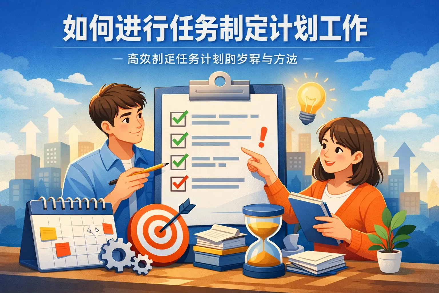 如何进行任务制定计划工作