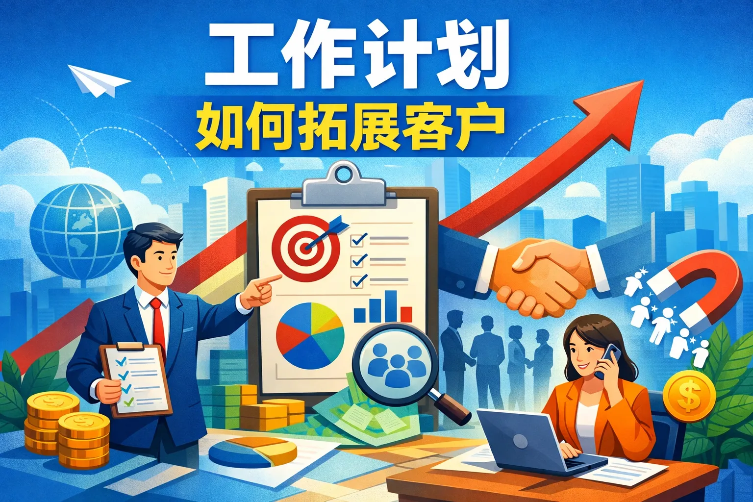 工作计划如何拓展客户