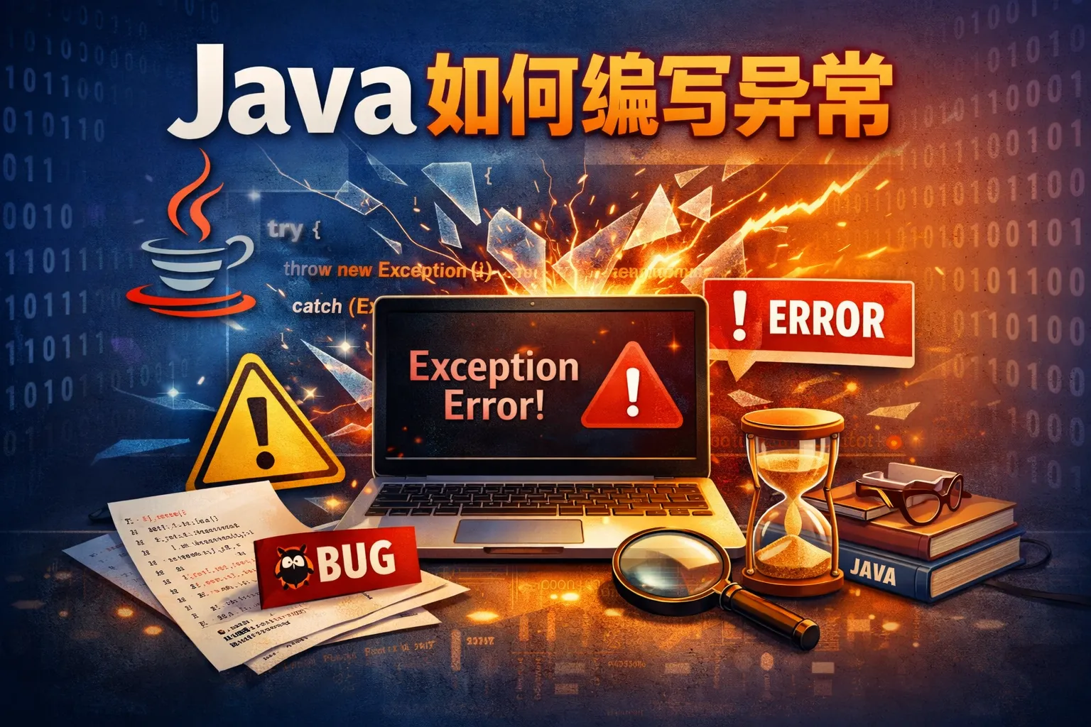 java如何编写异常