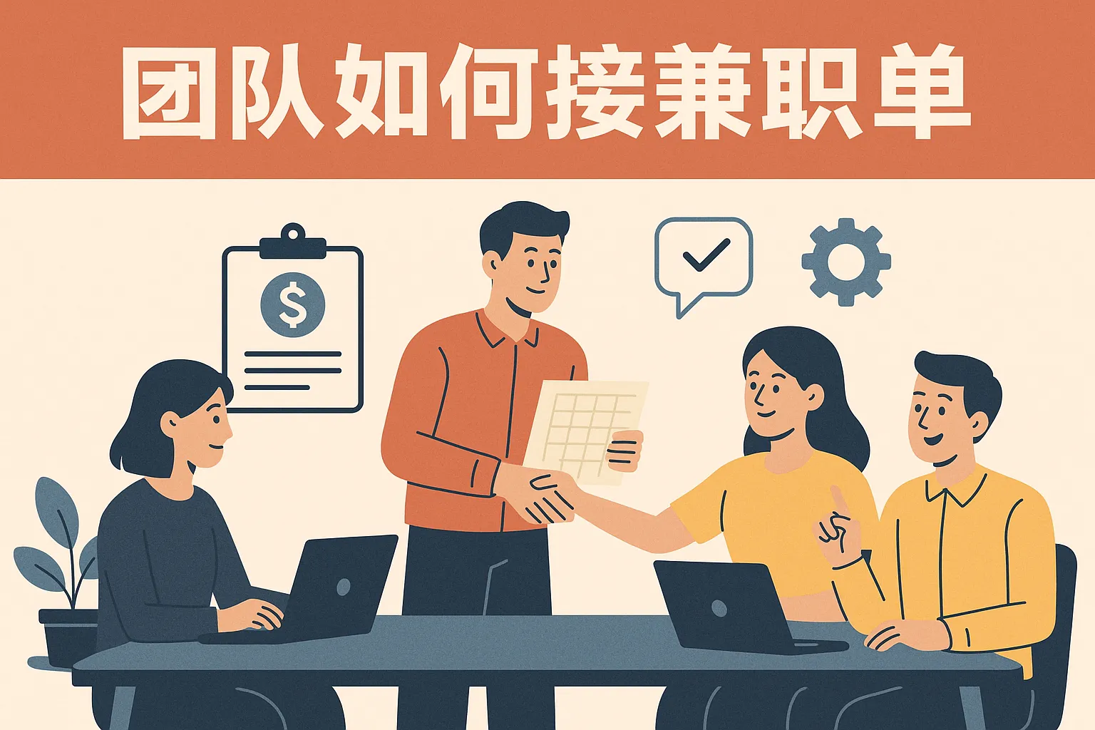 团队如何接兼职单