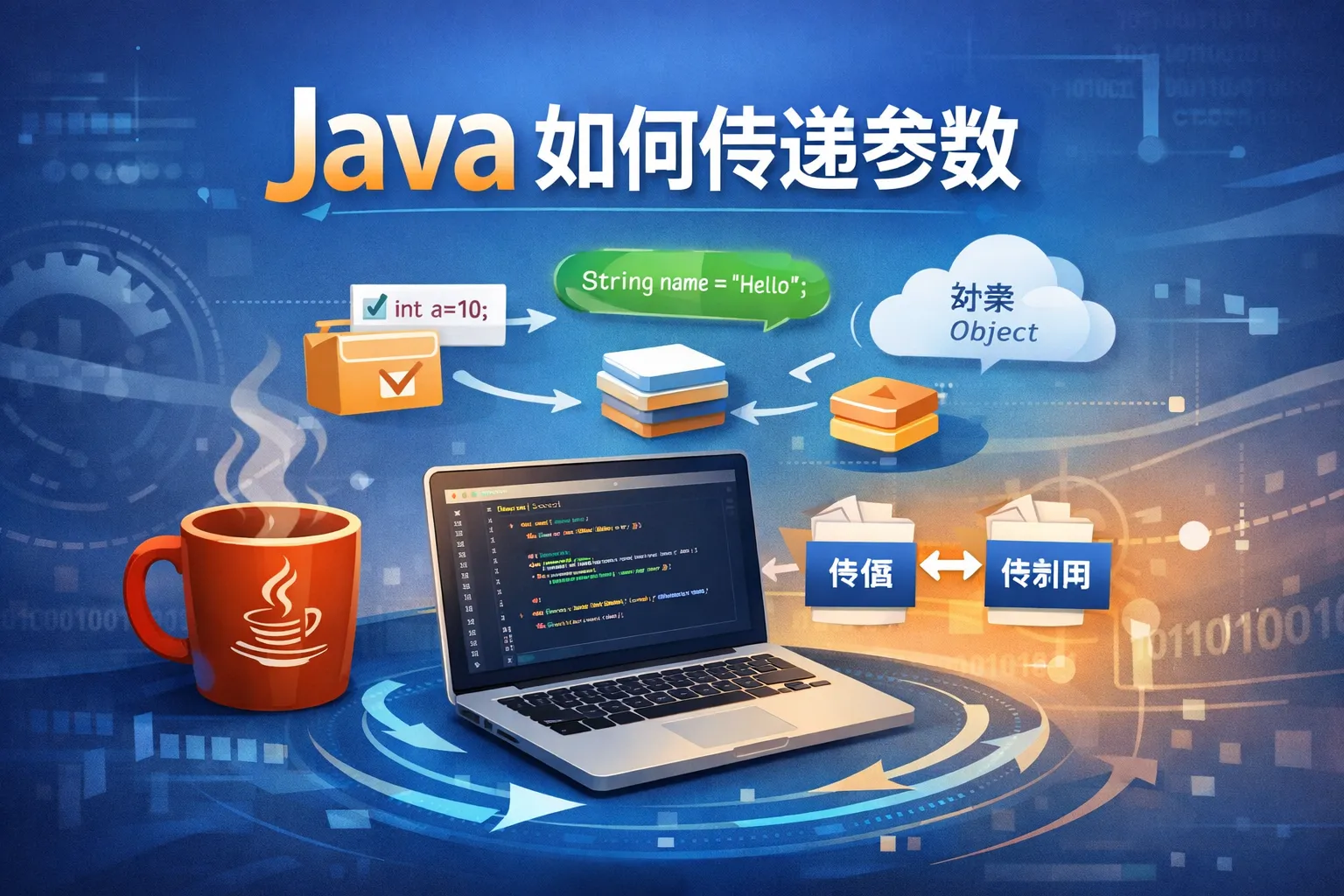 java 如何传递参数
