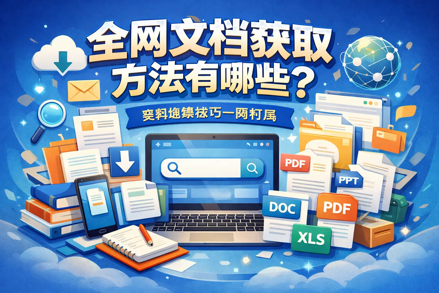 全网文档获取方法有哪些
