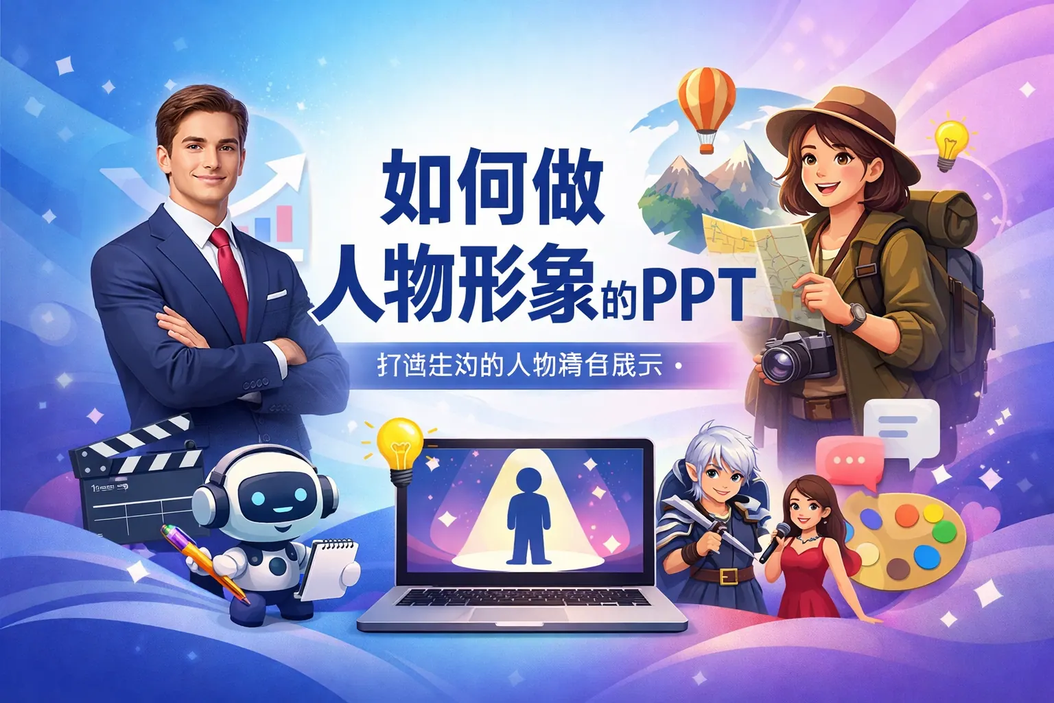 如何做人物形象的ppt