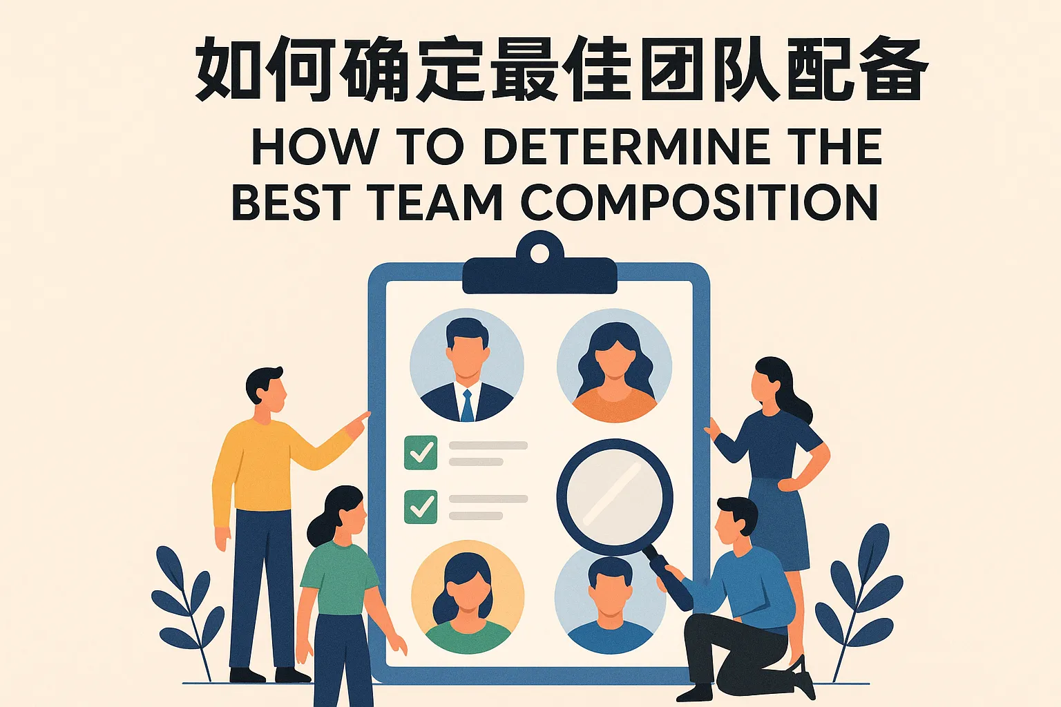 如何确定最佳团队配备