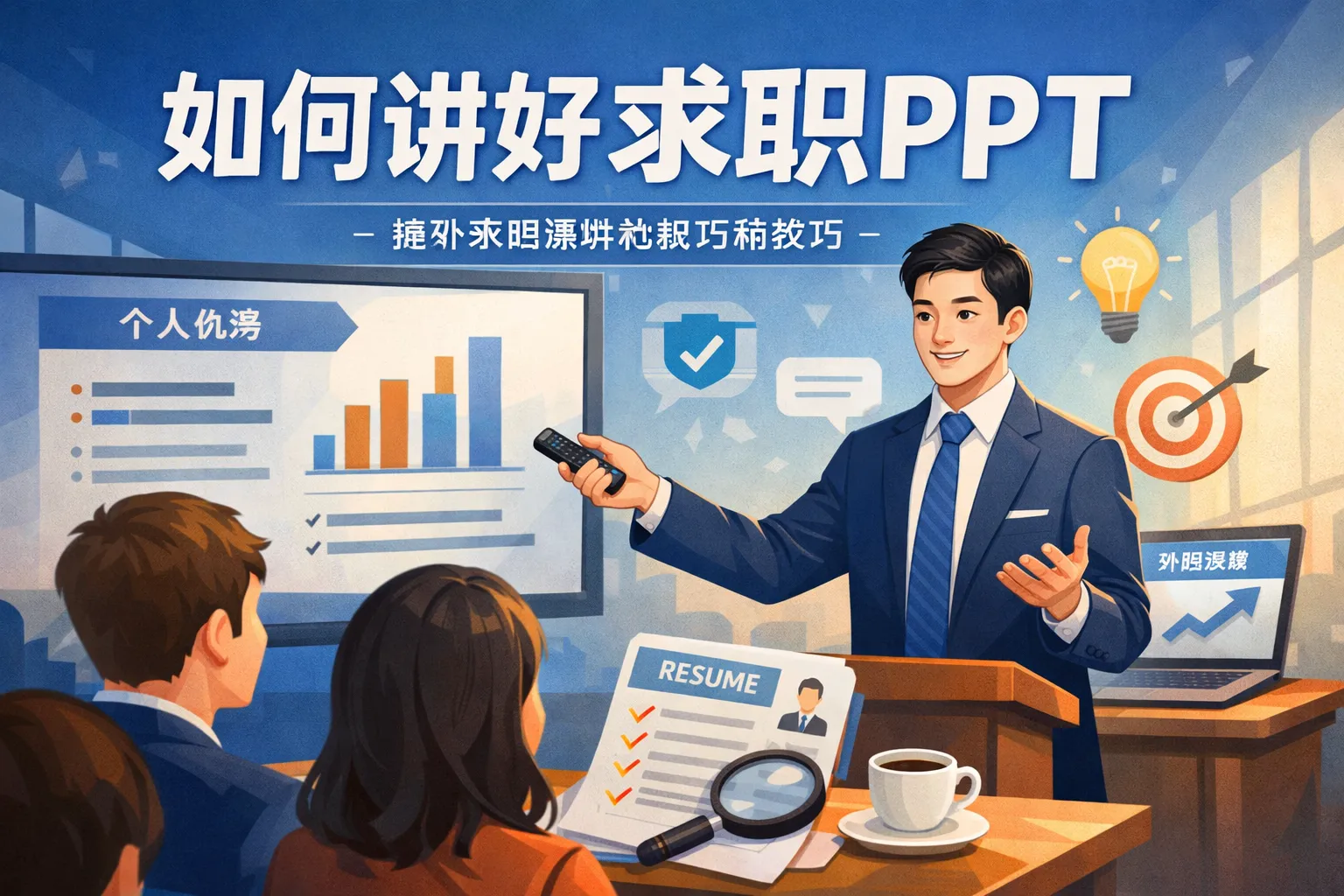 如何讲好求职ppt