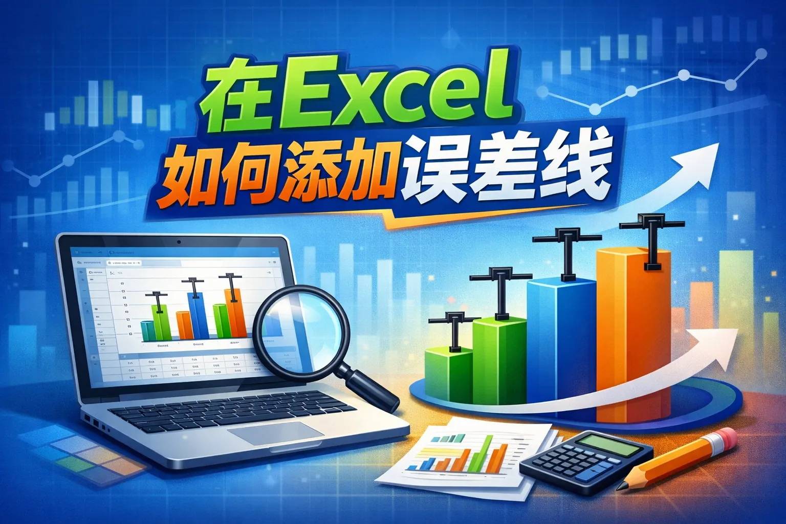 在excel如何添加误差线