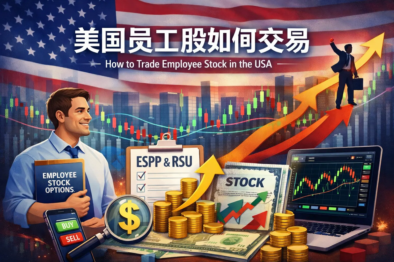 美国员工股如何交易