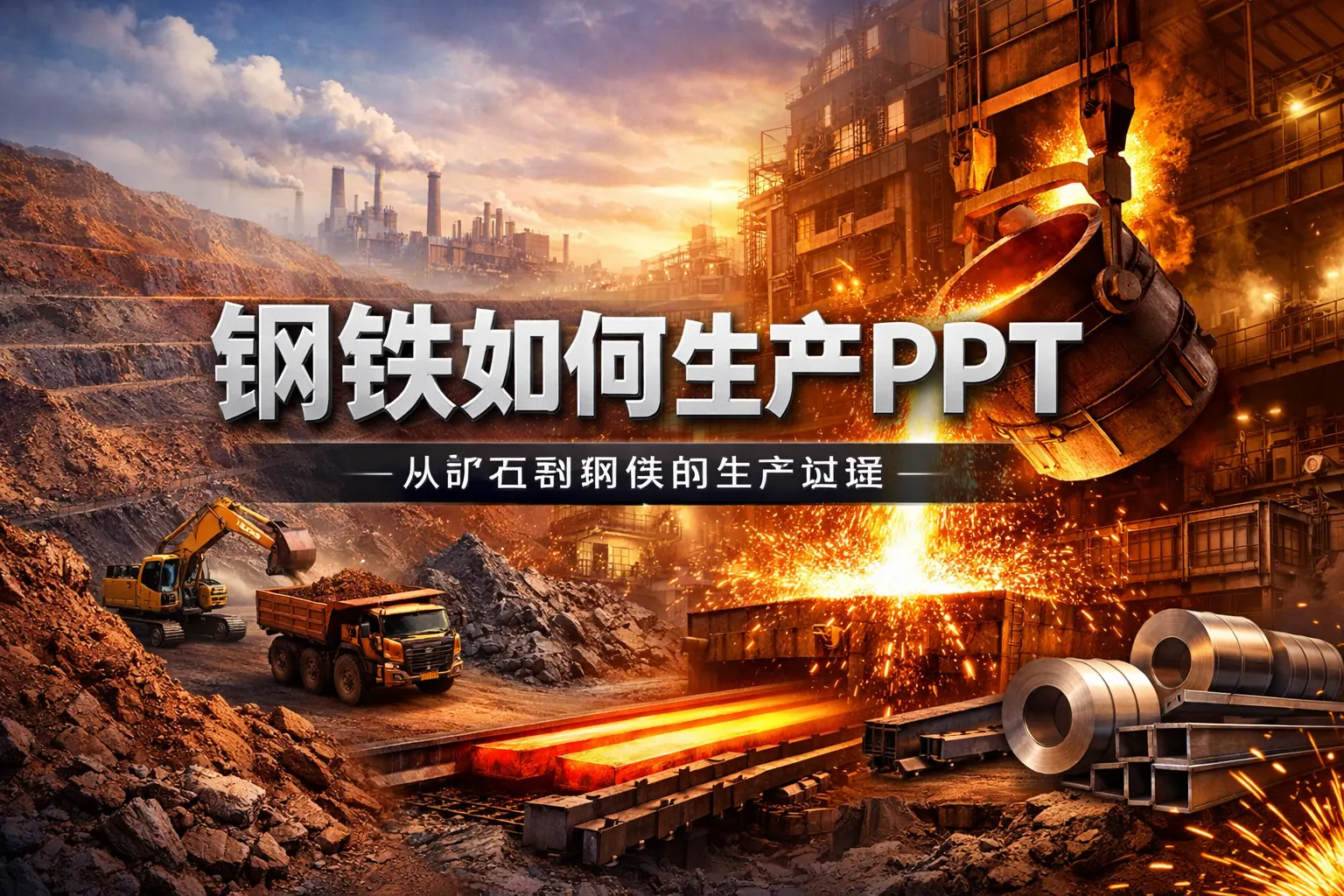 钢铁如何生产ppt