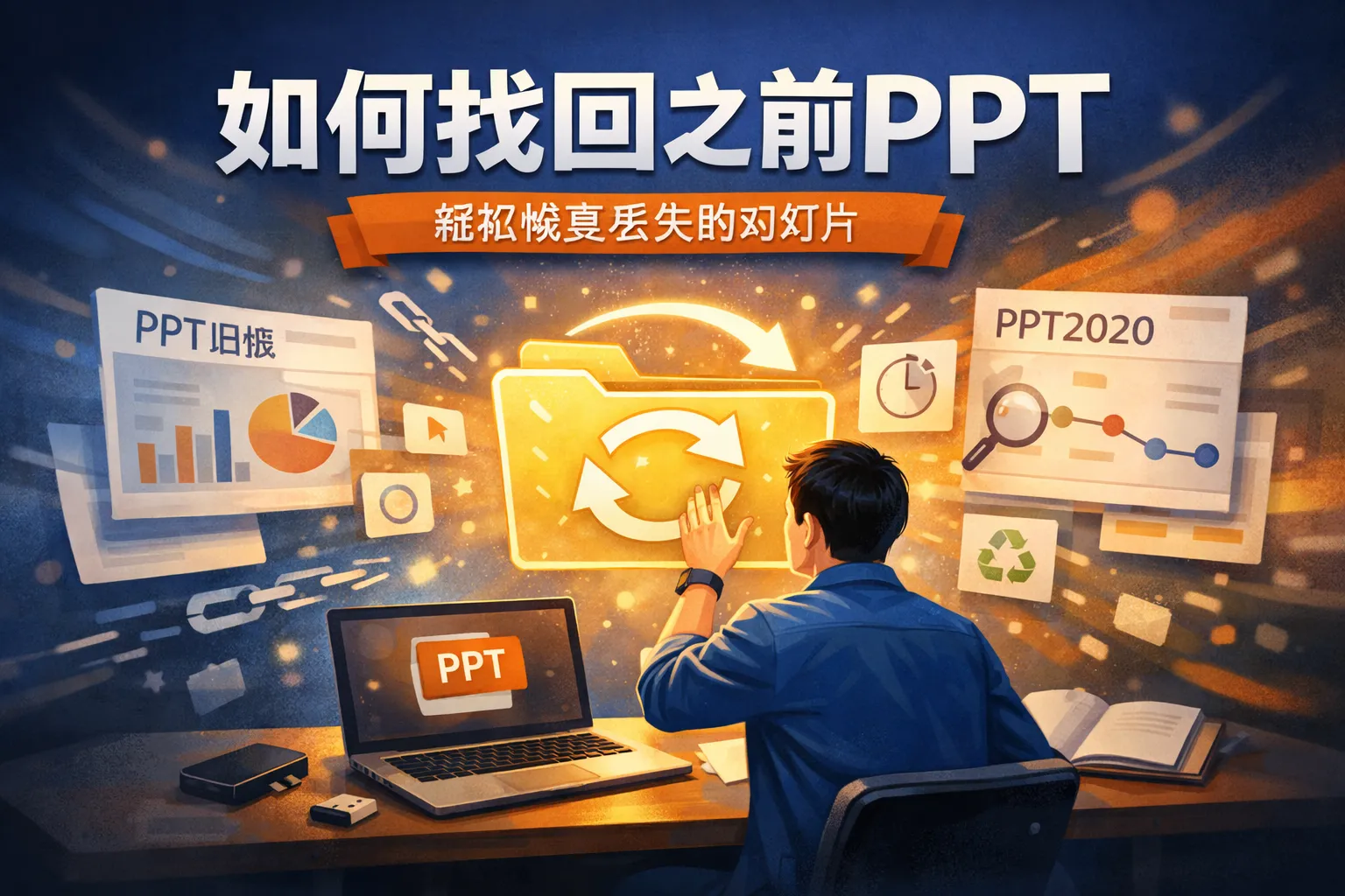 如何找回之前ppt