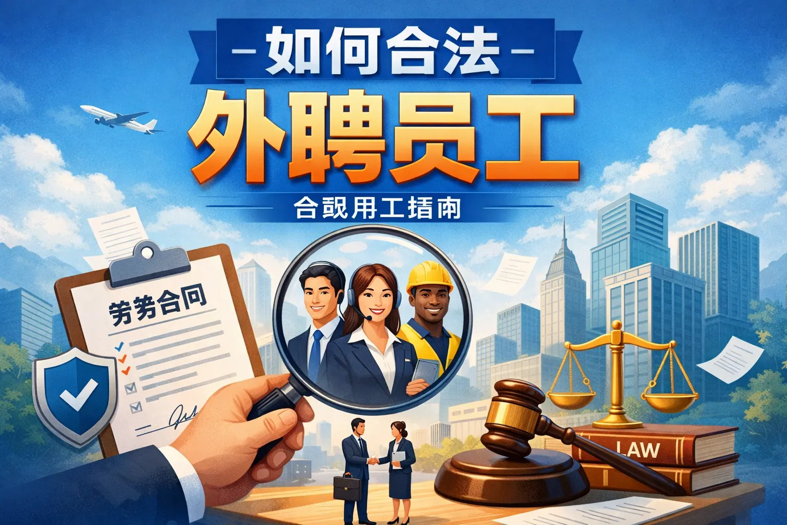 如何合法外聘员工