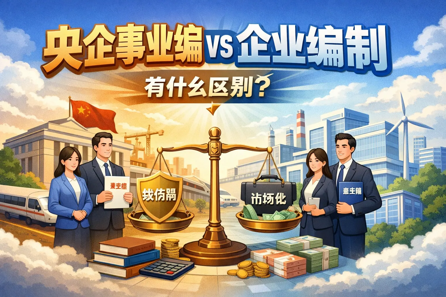 央企事业编企业编区别