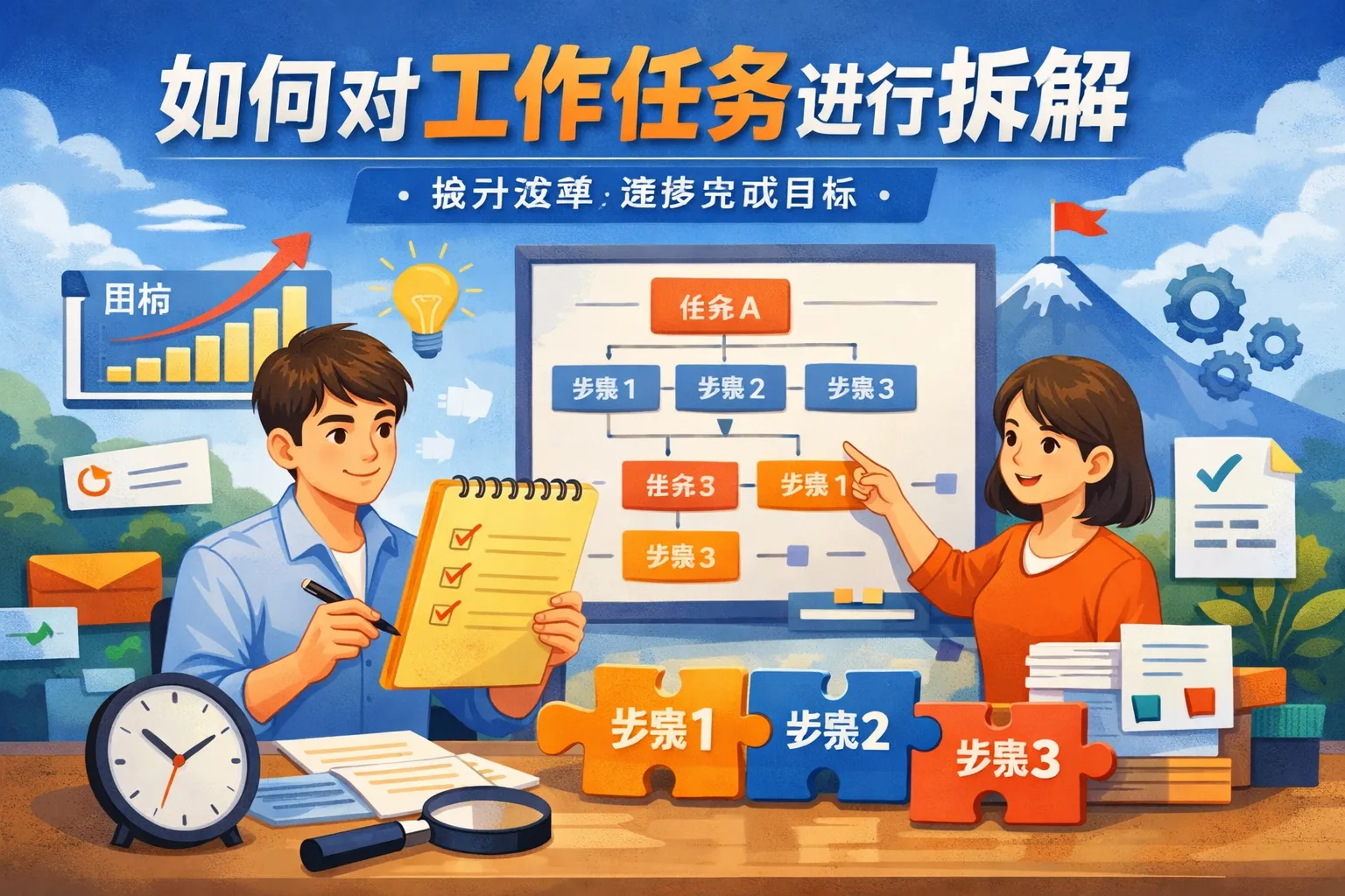 如何对工作任务进行拆解