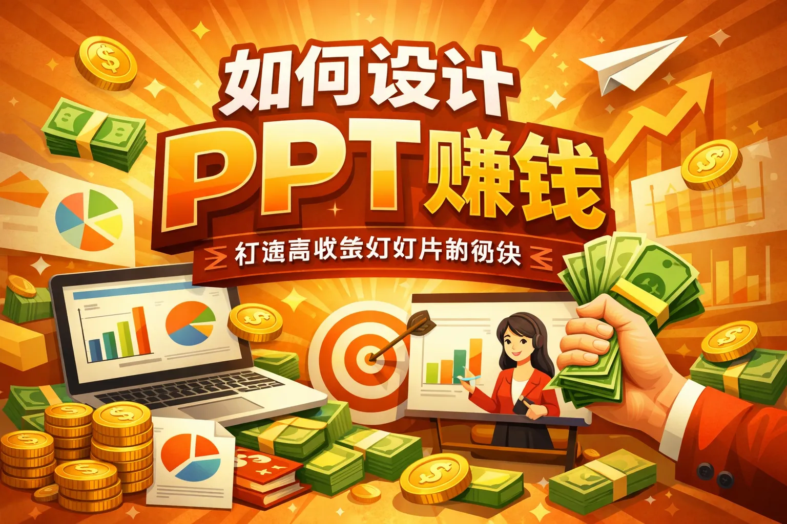 如何设计ppt 赚钱