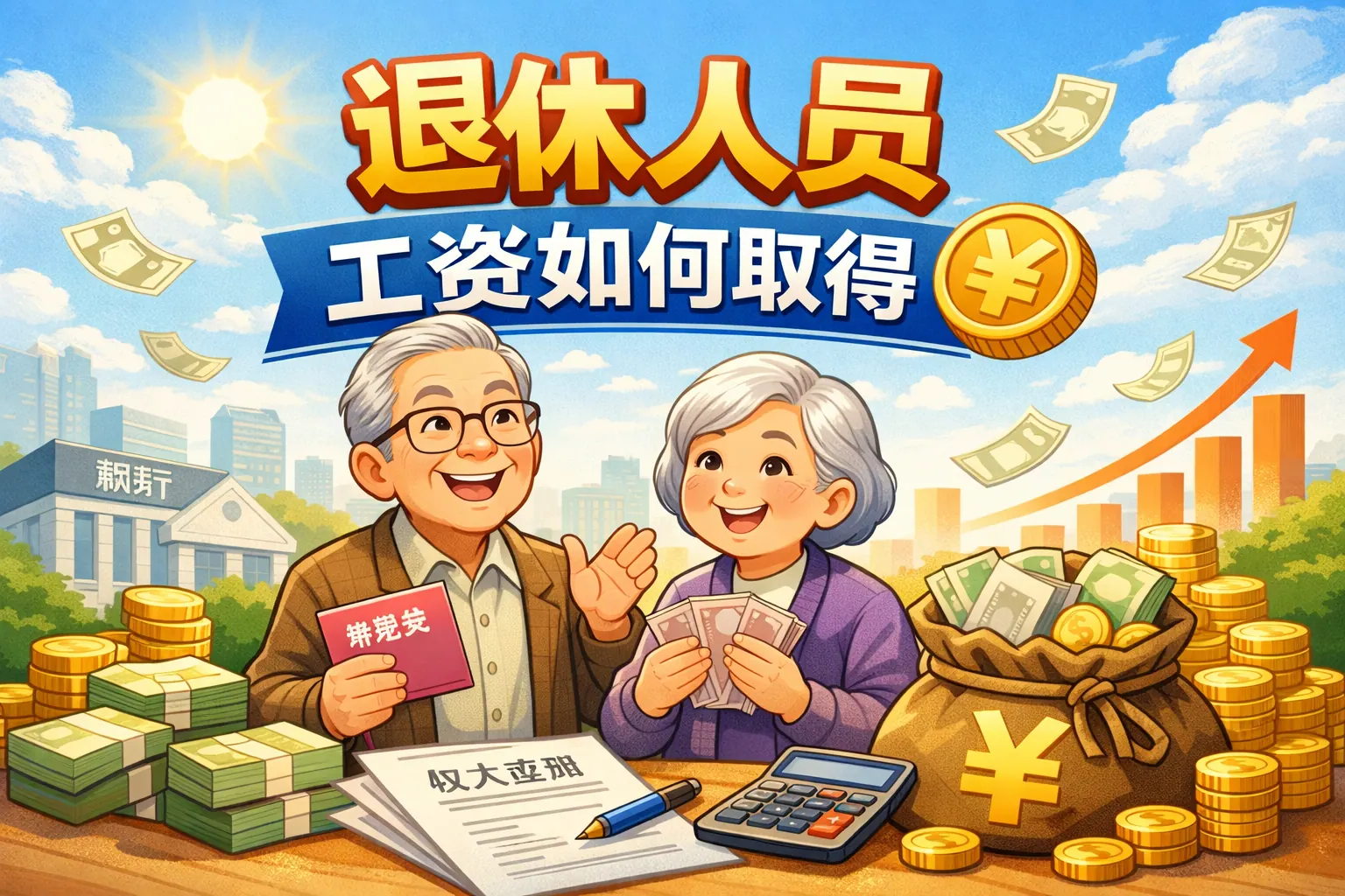 退休人员工资如何取得