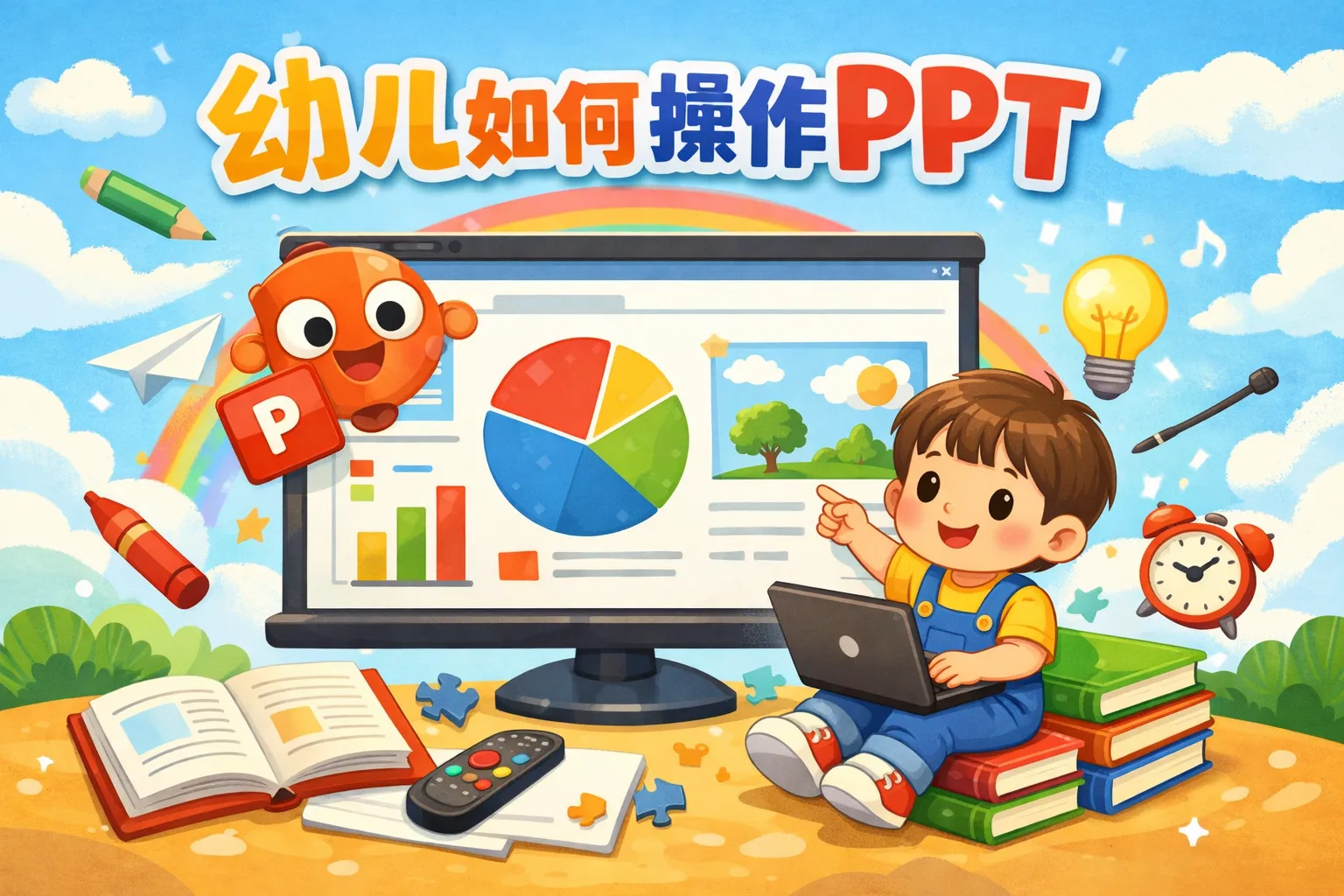 幼儿如何操作ppt