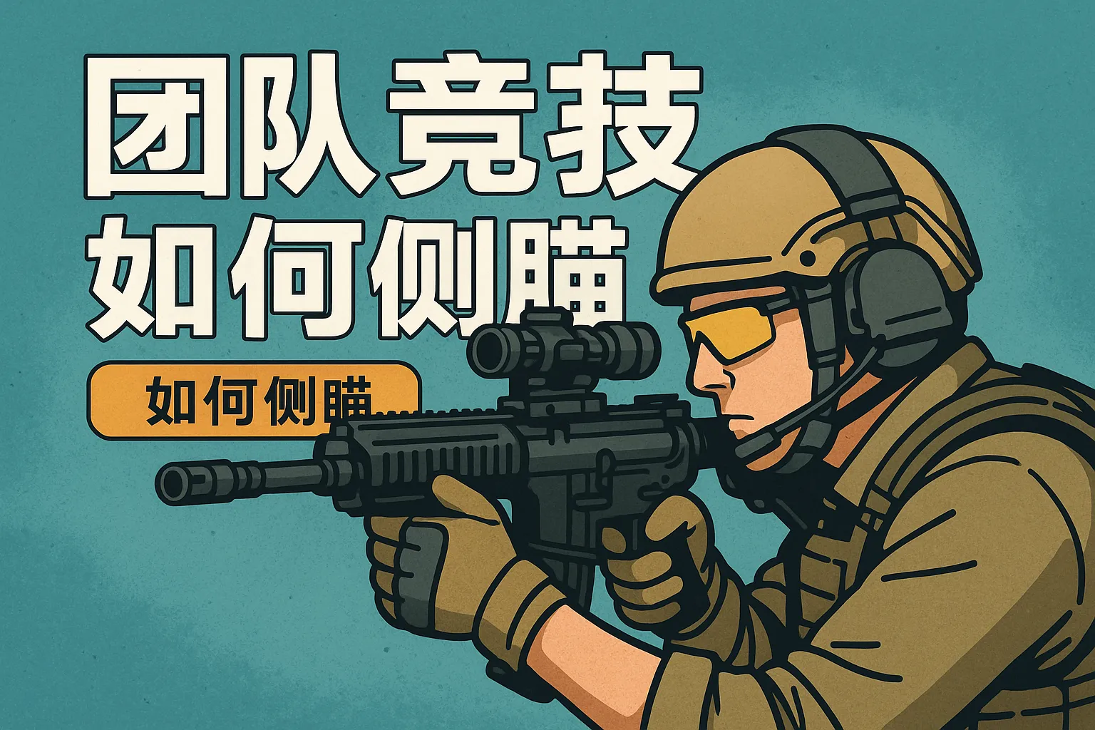 团队竞技如何侧瞄