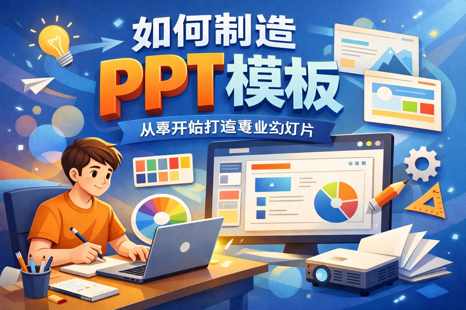 如何制造ppt模板