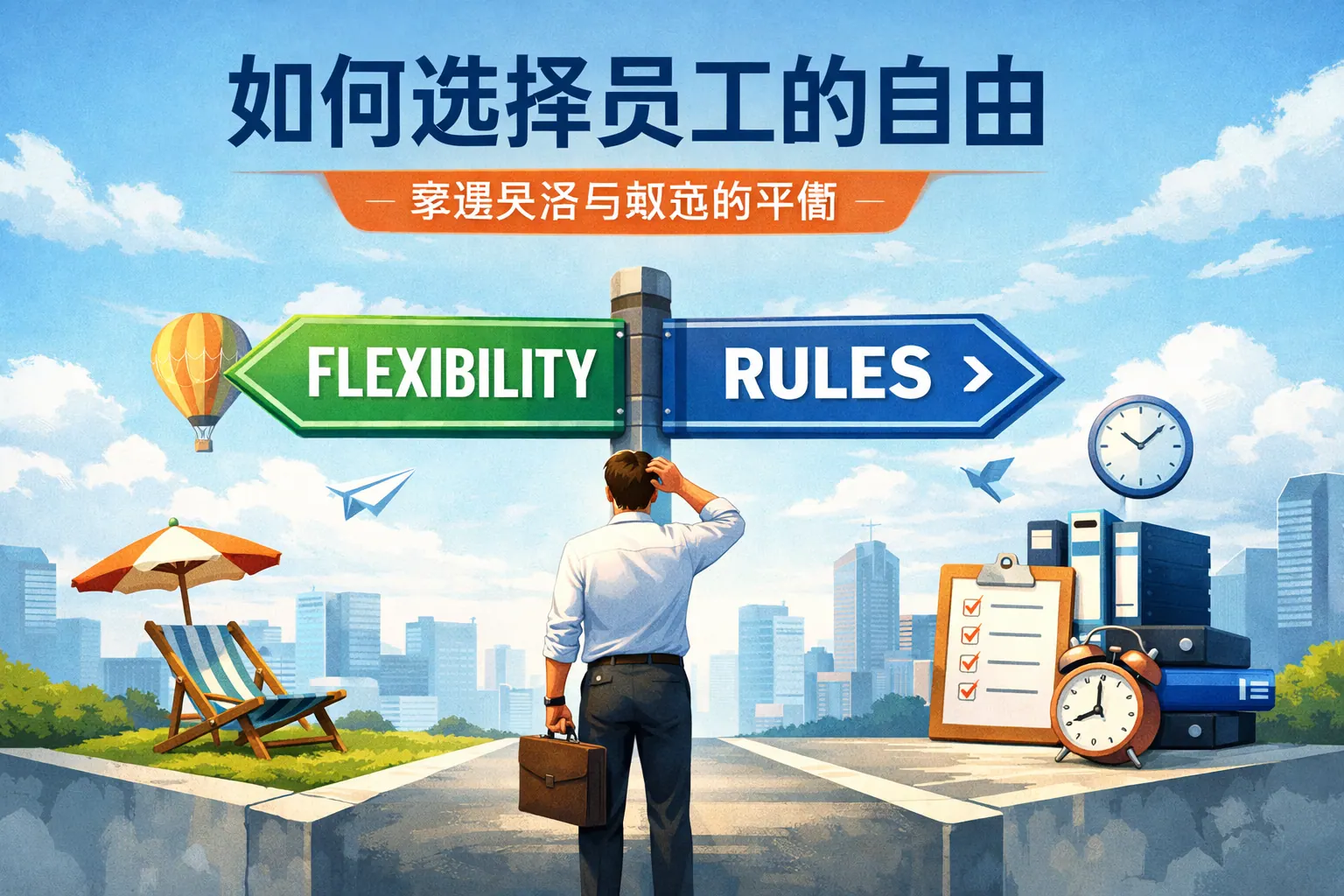 如何选择员工的自由