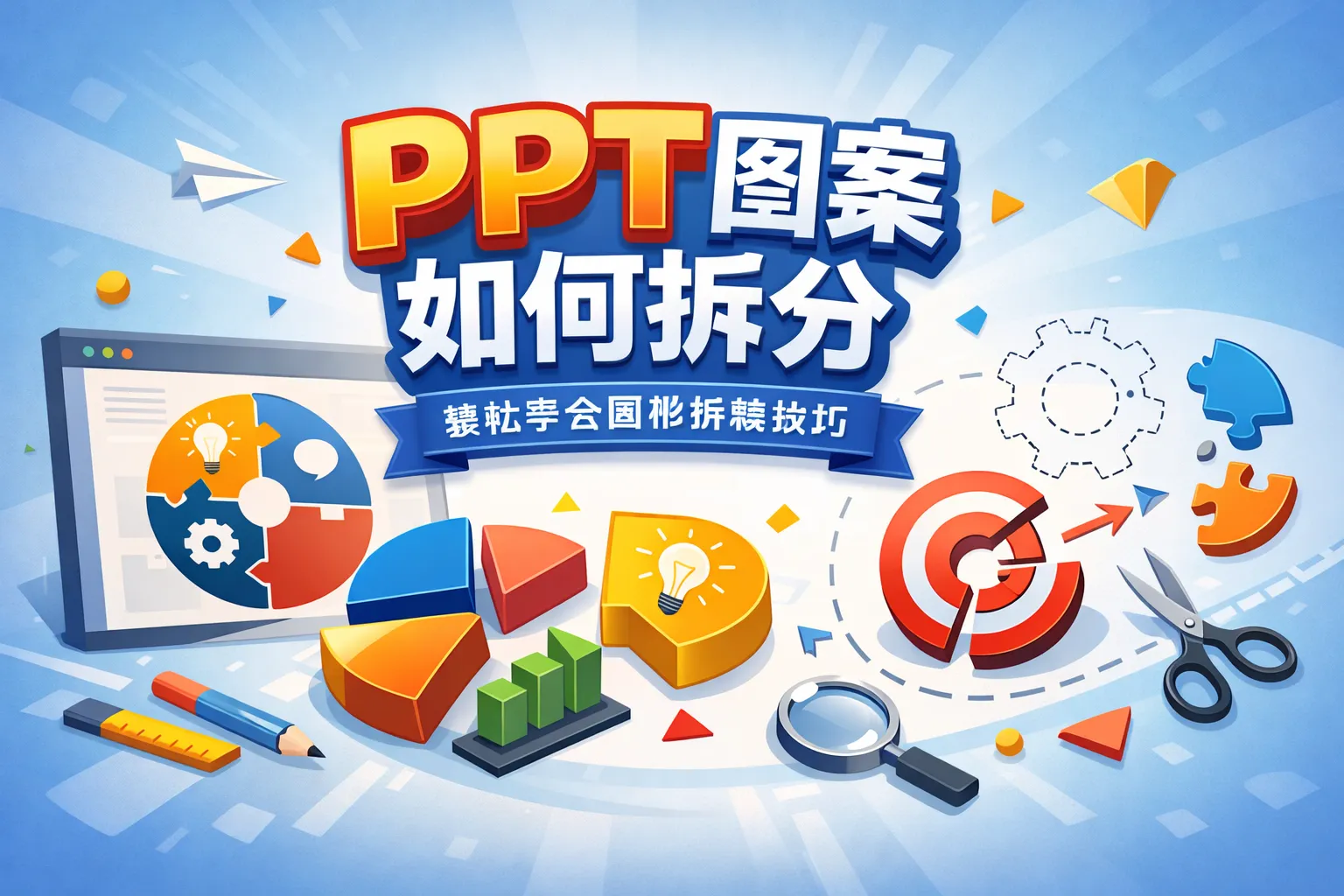 ppt图案如何拆分