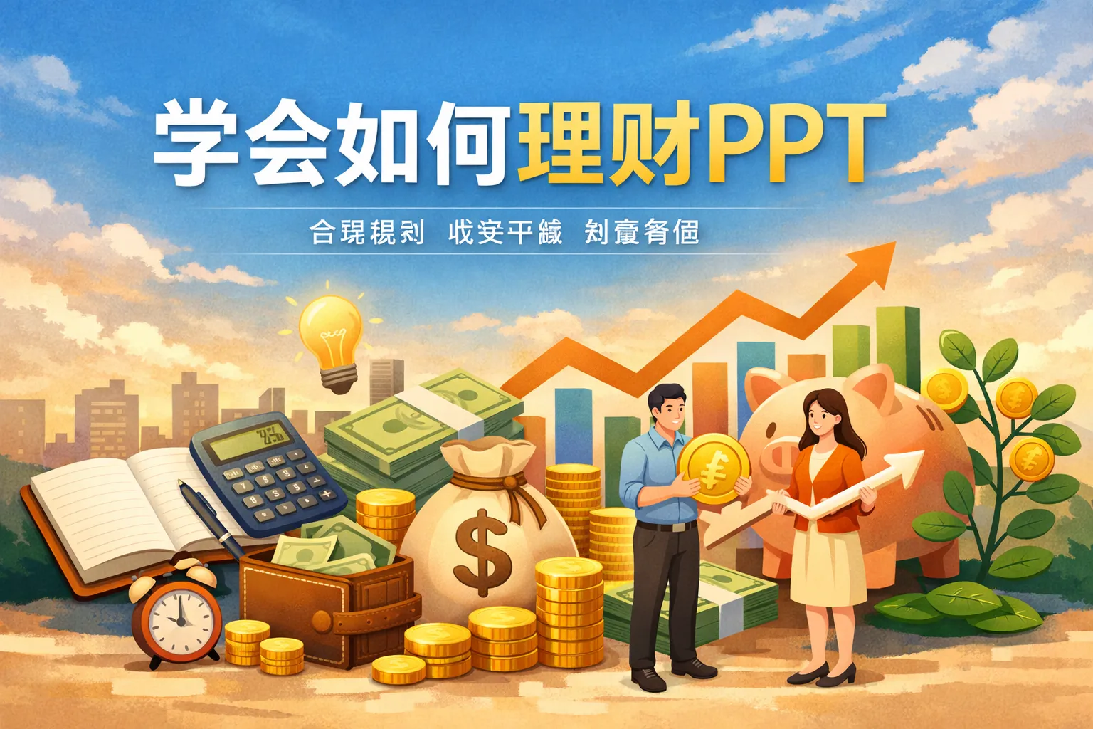 学会如何理财ppt