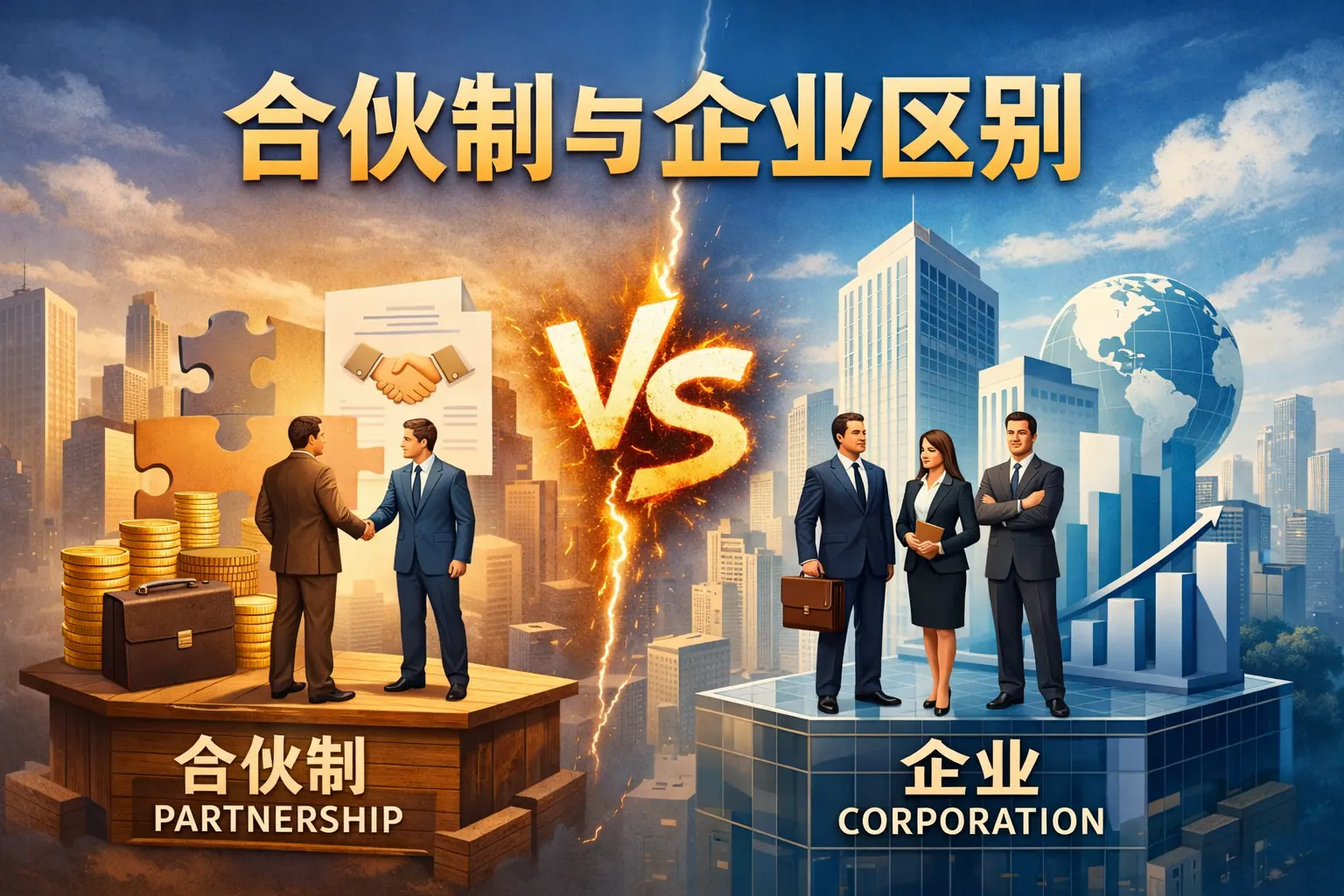 合伙制与企业区别