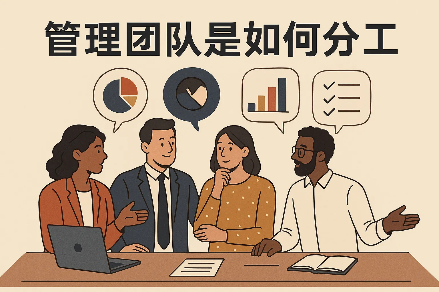 管理团队是如何分工