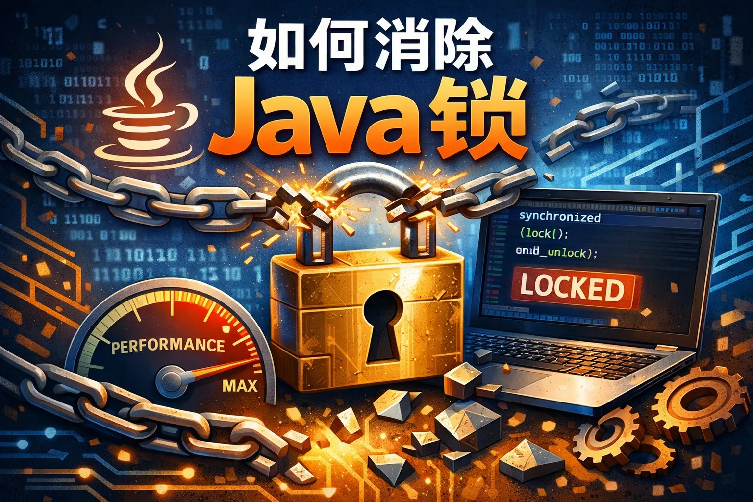 如何消除java锁