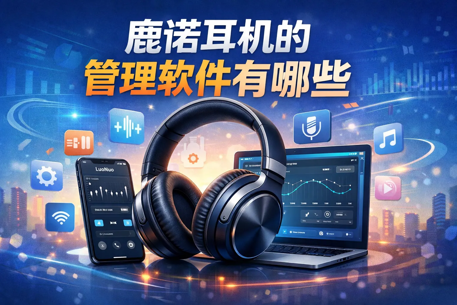 鹿诺耳机的管理软件有哪些