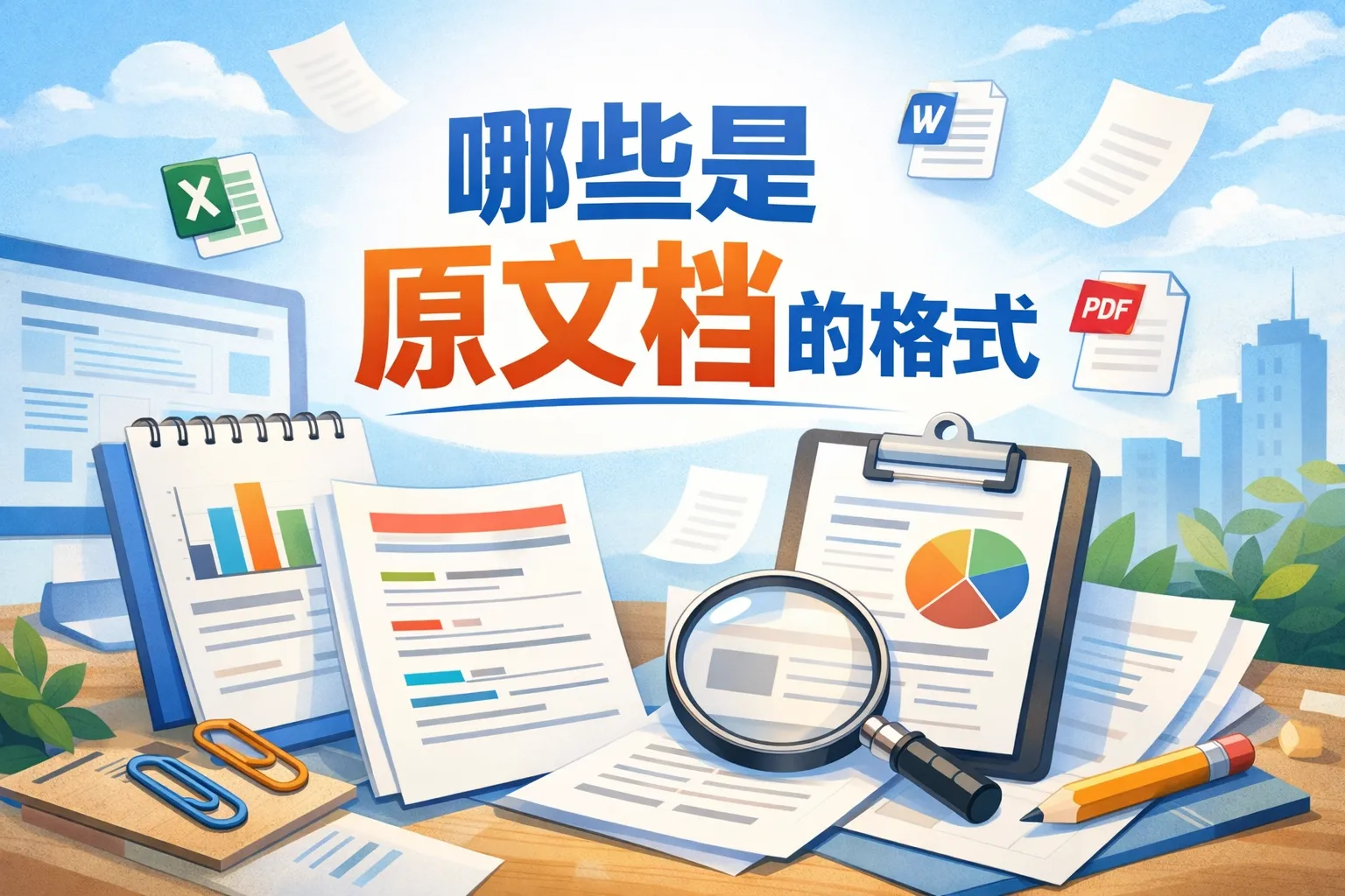 哪些是原文档的格式